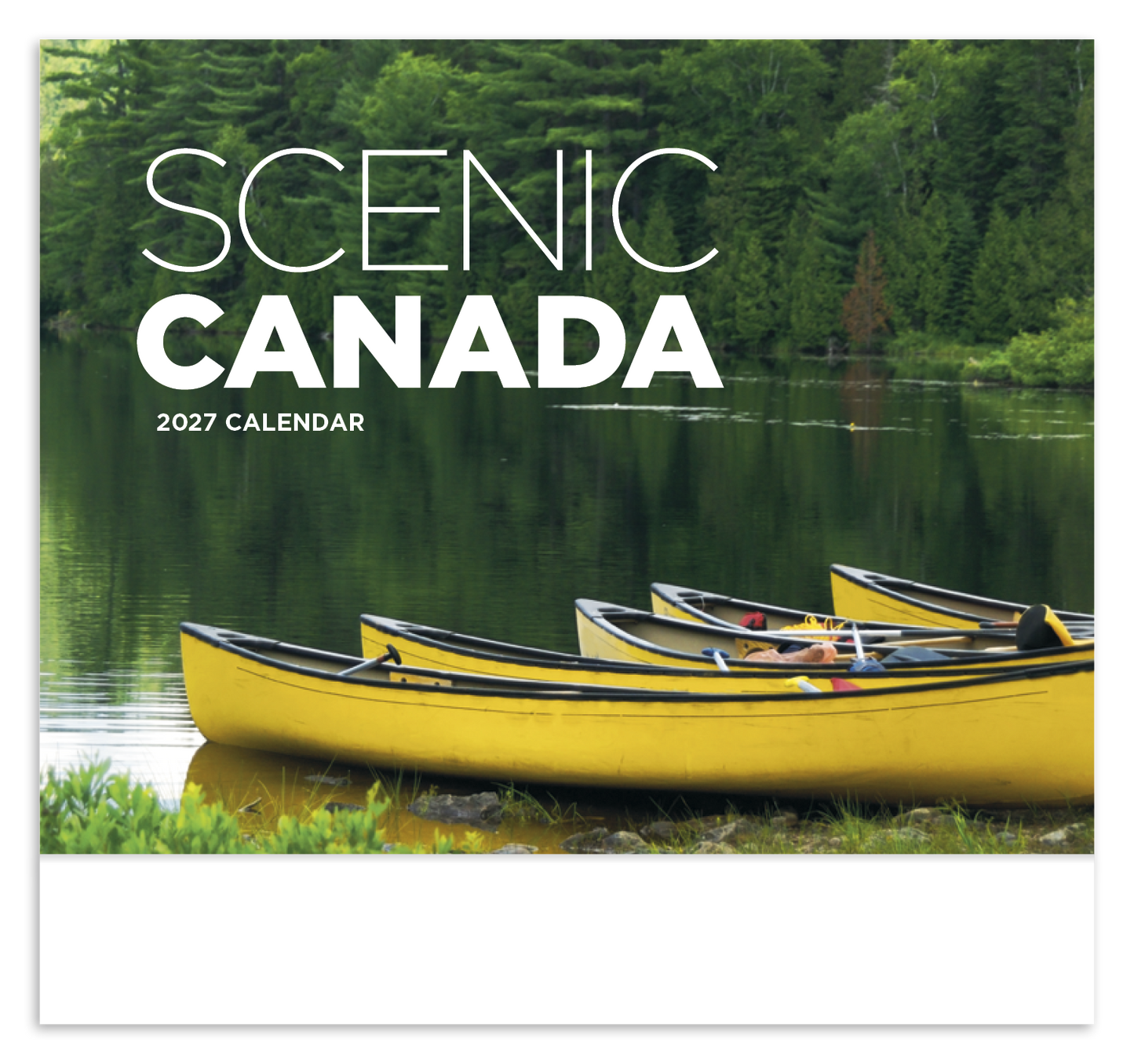 Scenic Canada - Stapled Calendar