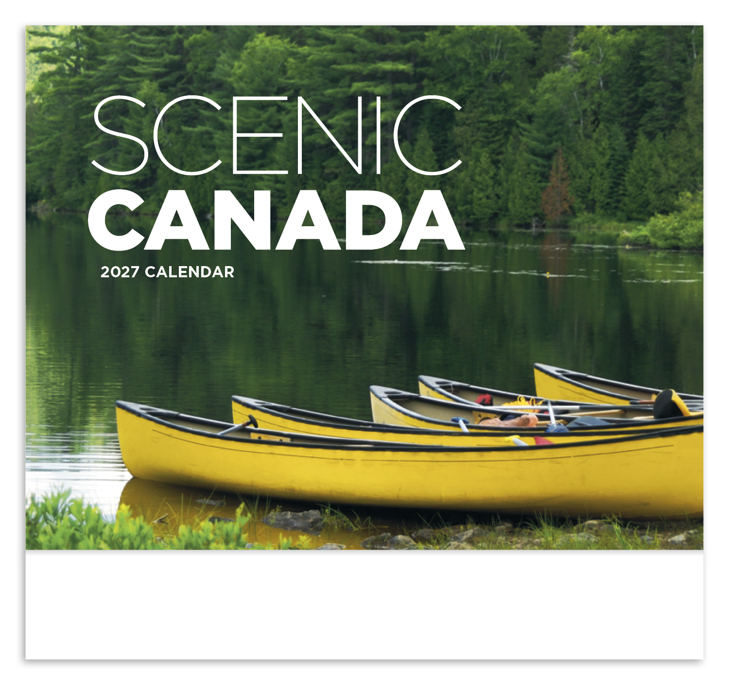 Scenic Canada - Stapled Calendar