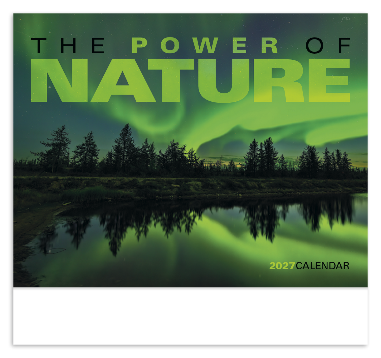 The Power of Nature - Stapled Calendar