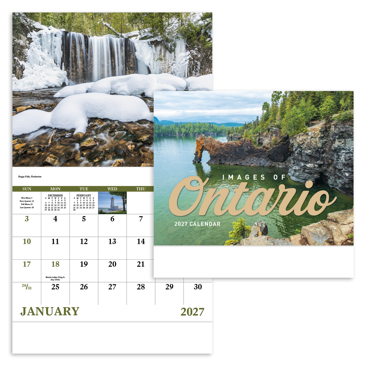 Images of Ontario - Stapled Calendar