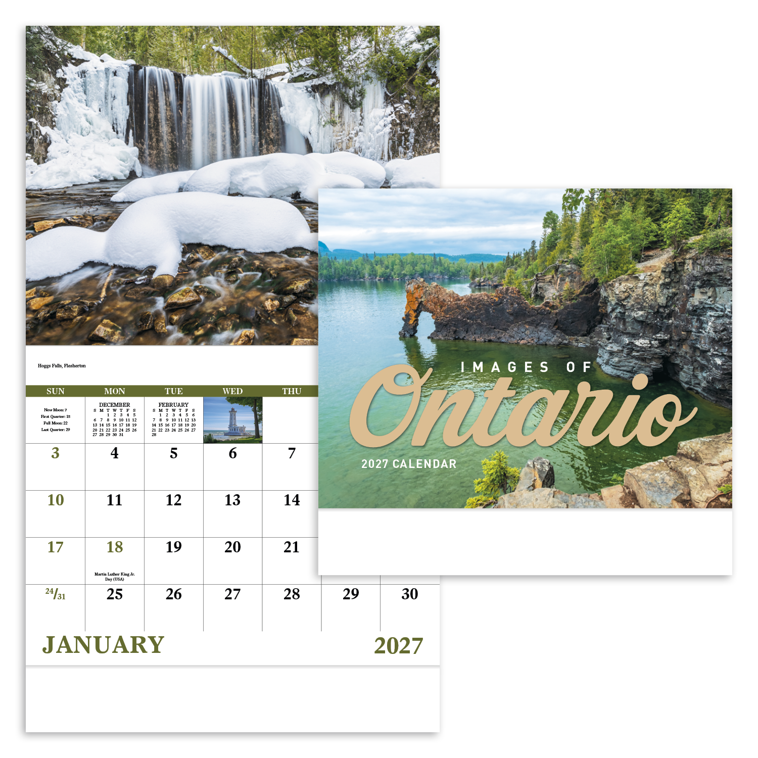 Images of Ontario - Stapled Calendar