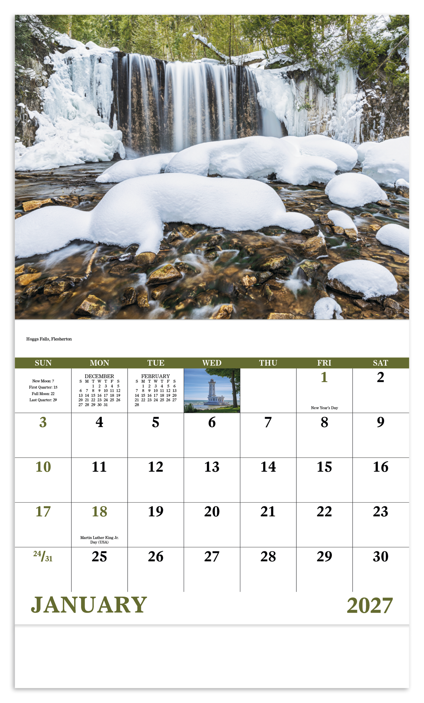 Images of Ontario - Stapled Calendar
