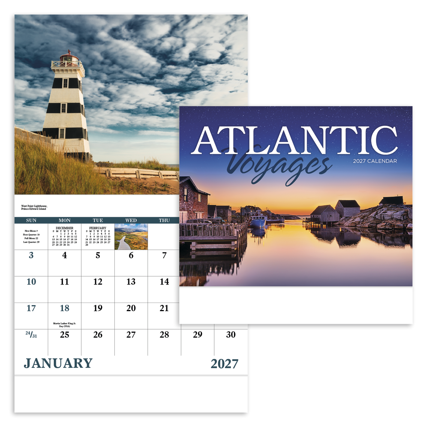 Atlantic Voyages - Stapled Calendar