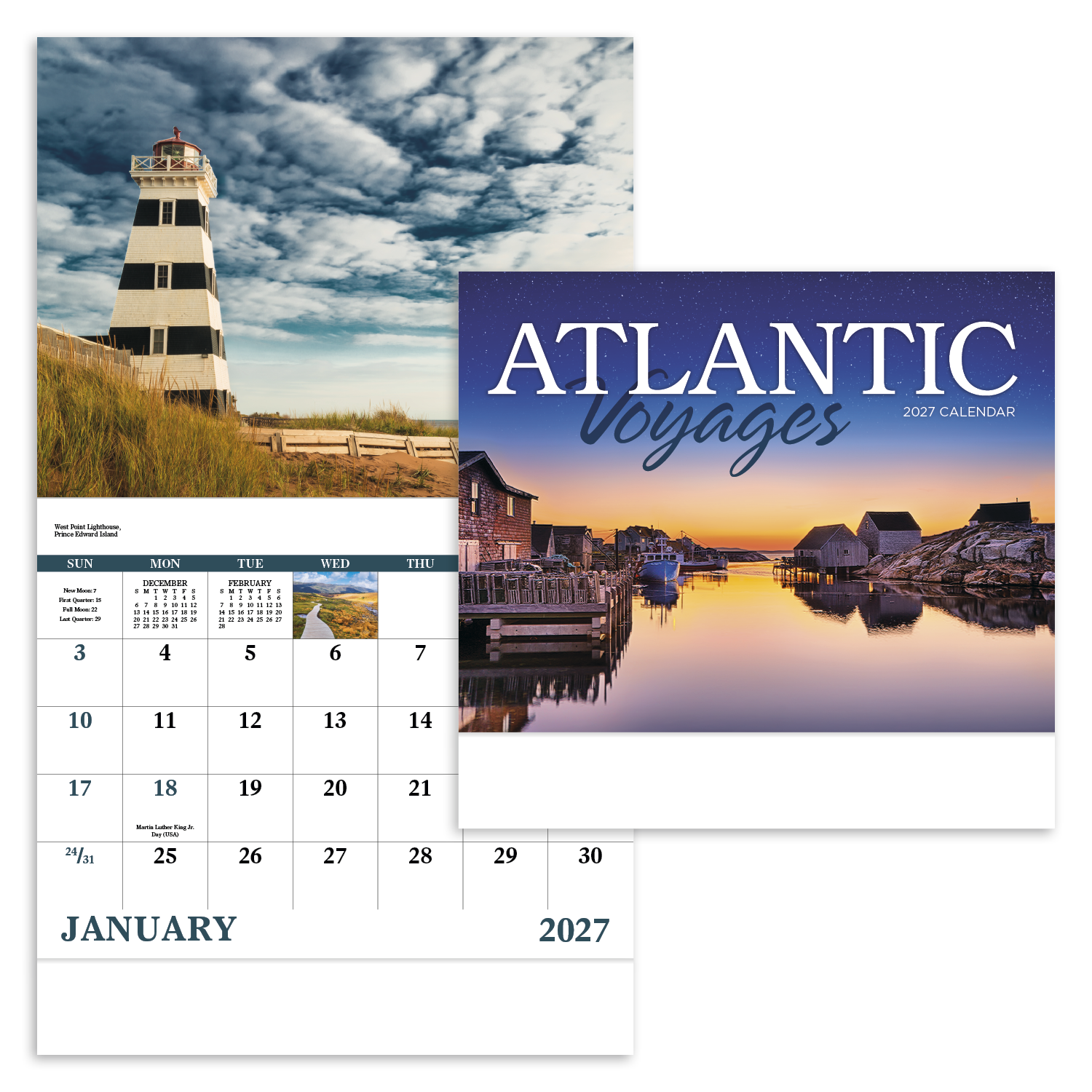 Atlantic Voyages - Stapled Calendar