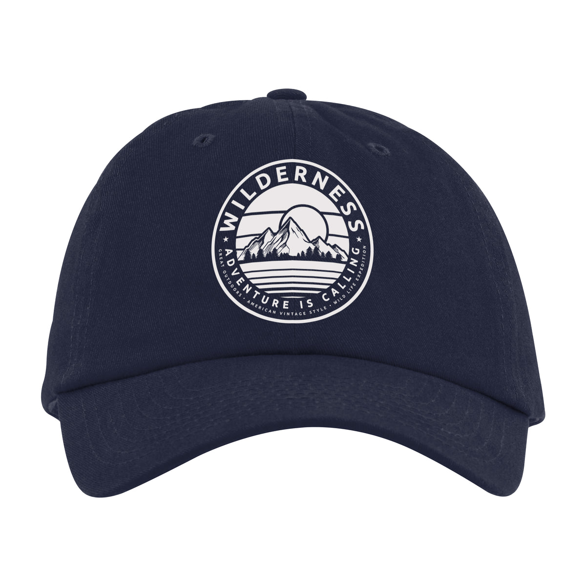 Custom logo All-Around Unstructured Cap