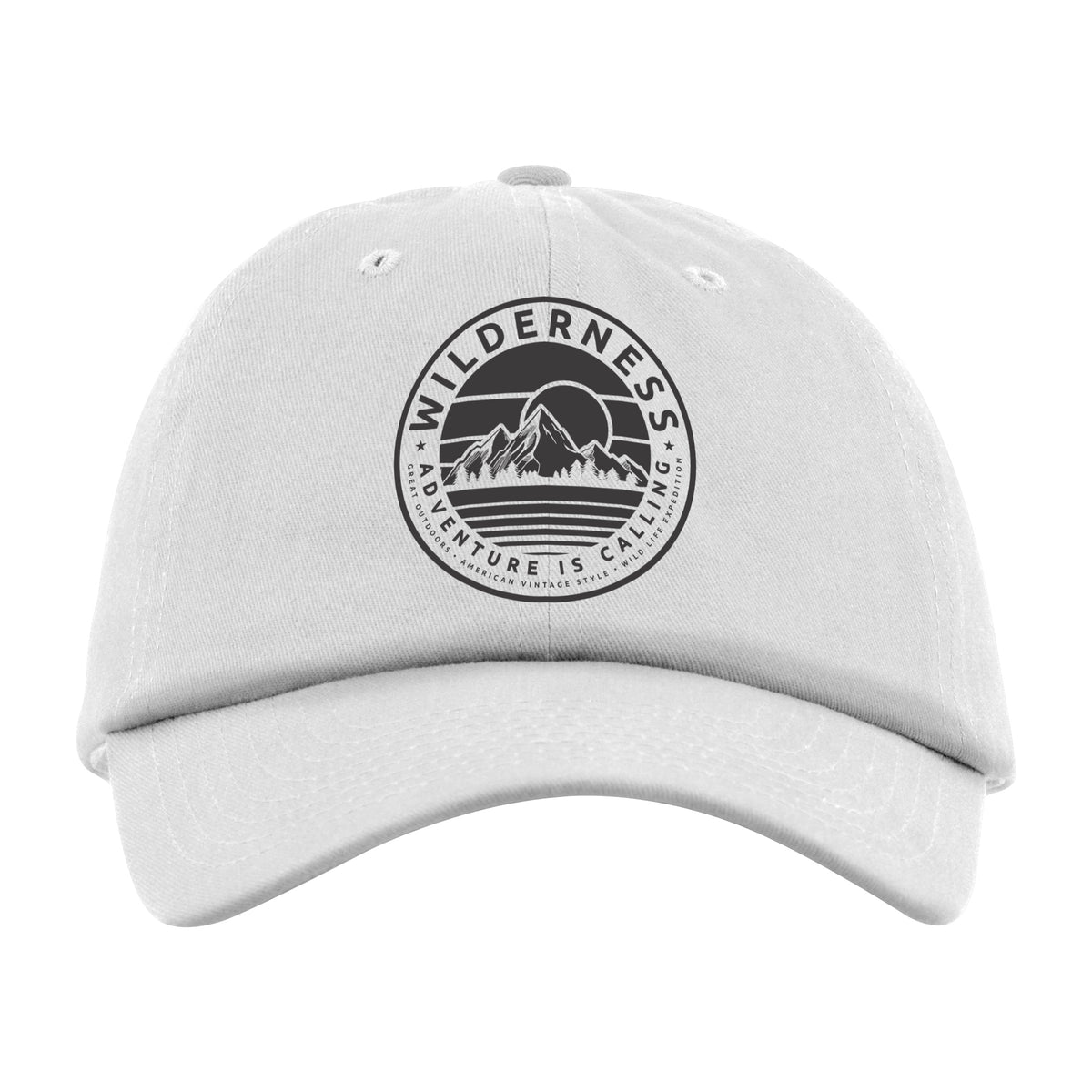 Custom logo All-Around Unstructured Cap