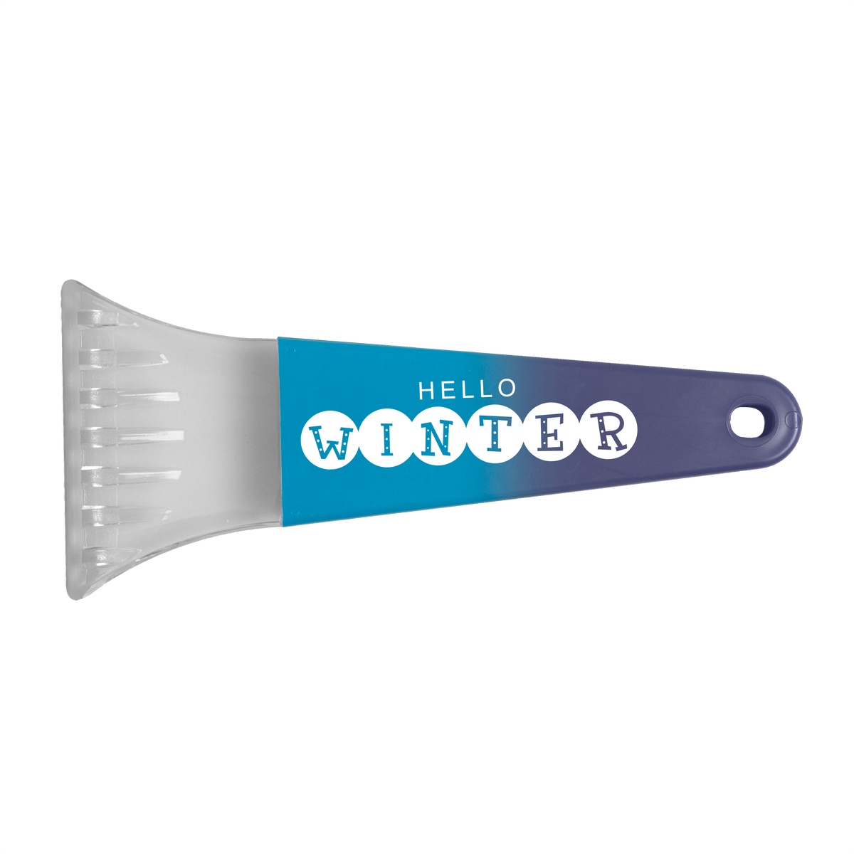 Custom logo 7" Polar Color-Changing Ice Scraper
