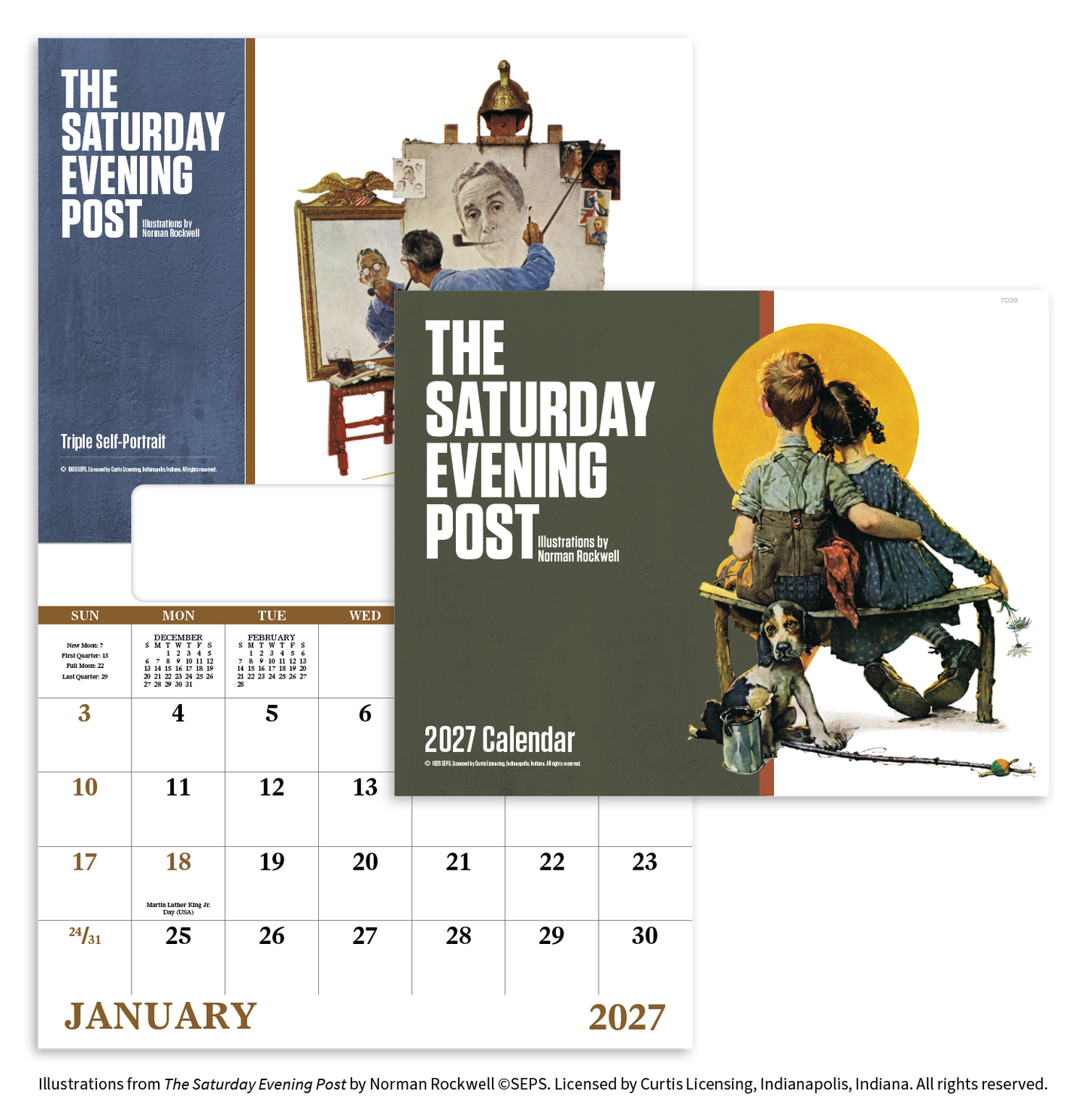 The Saturday Evening Post - Window Calendar