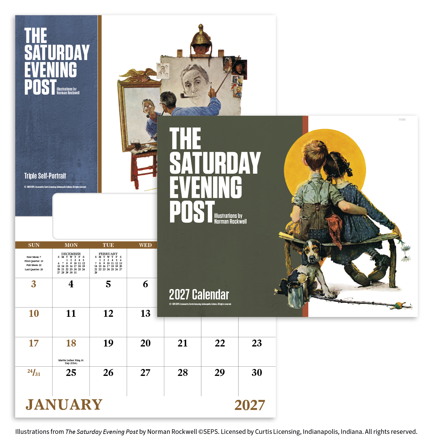 The Saturday Evening Post - Window Calendar