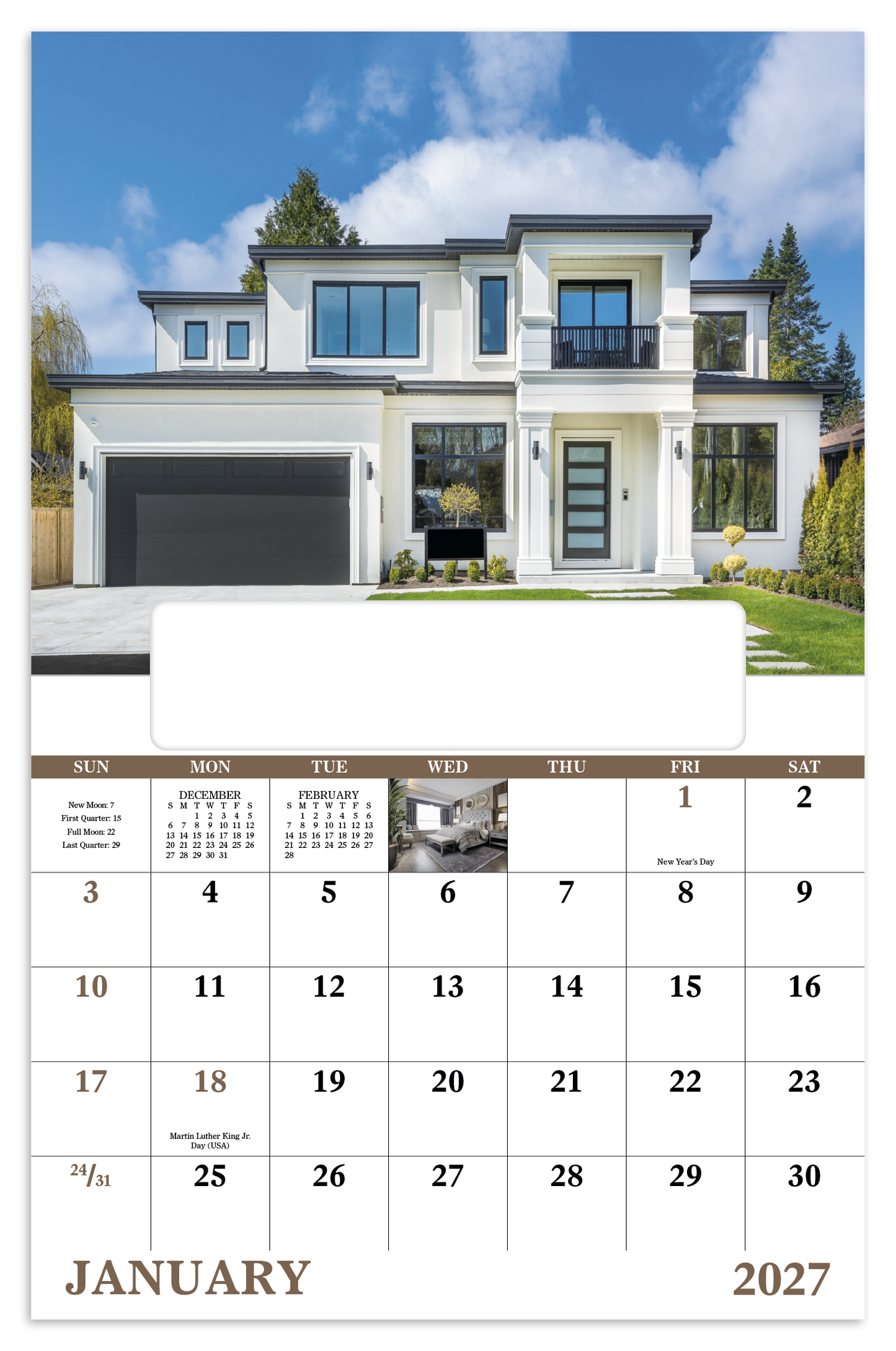 Welcome Home - Window Calendar