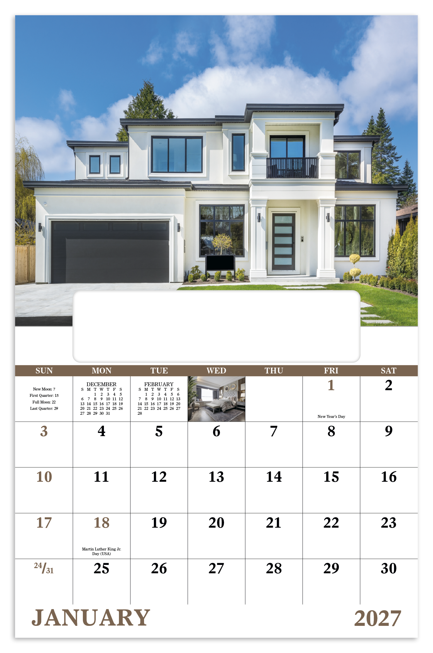 Welcome Home - Window Calendar