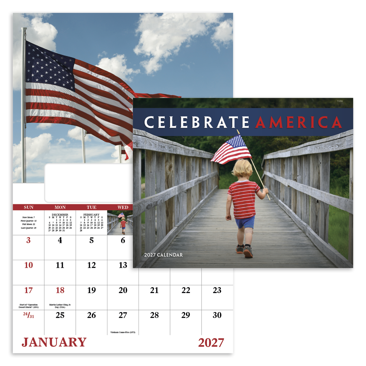 Celebrate America - Window Calendar