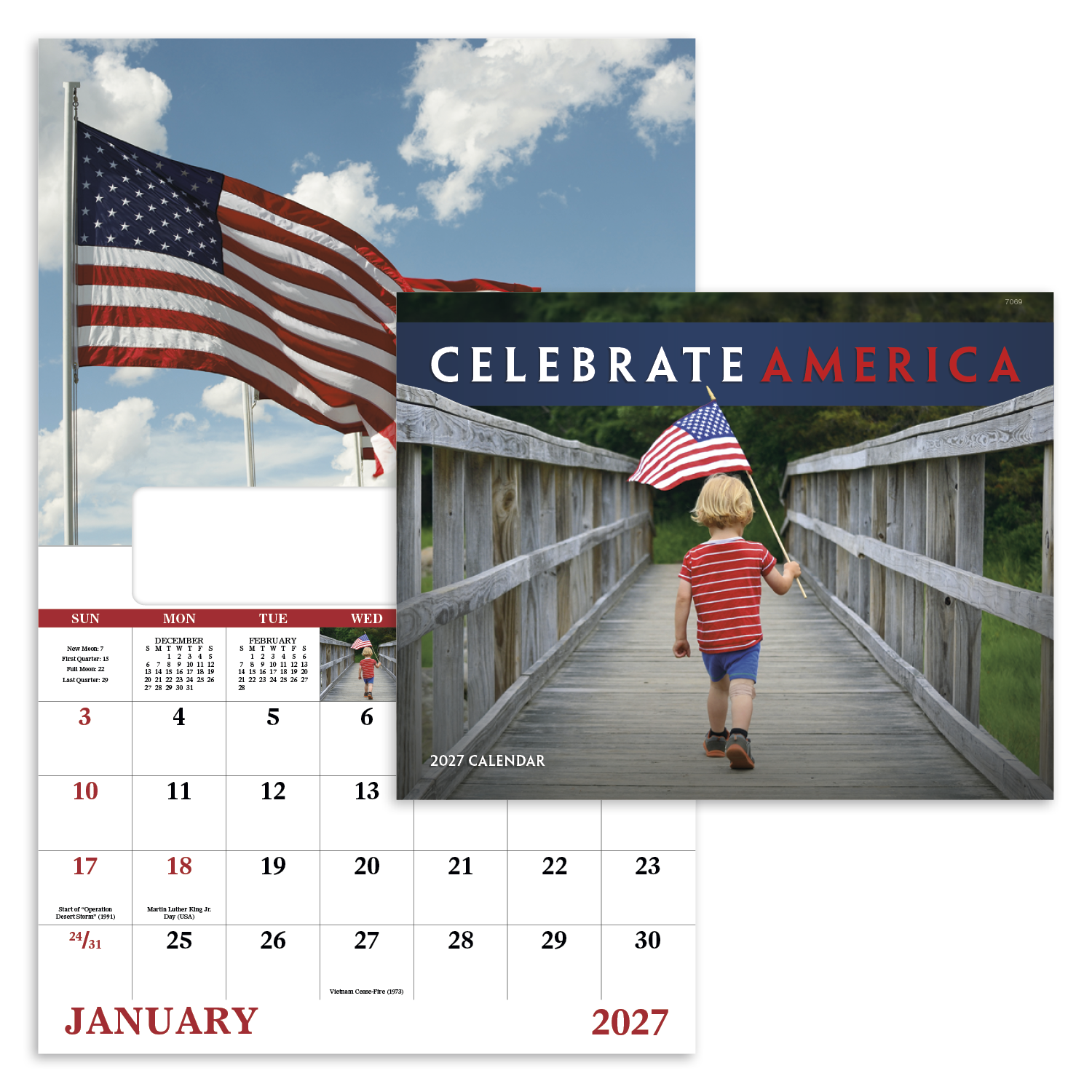 Celebrate America - Window Calendar