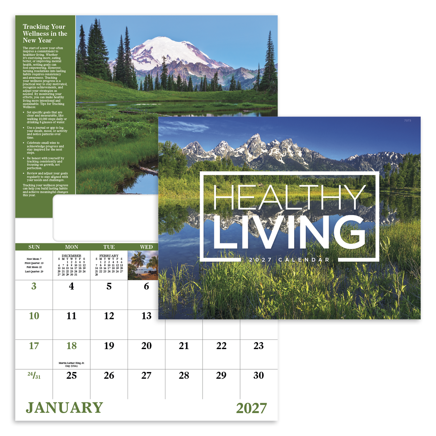 Healthy Living - Window Calendar