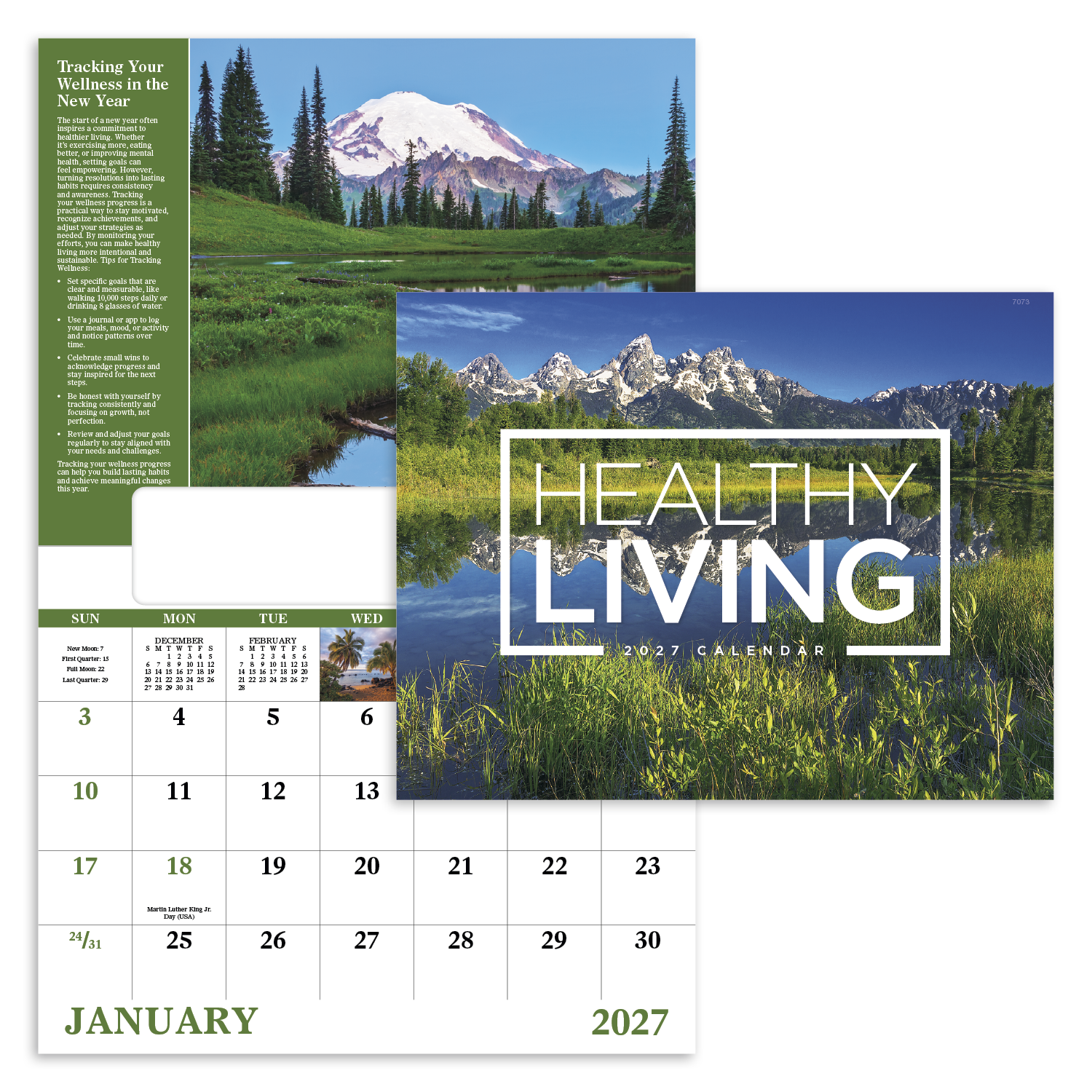 Healthy Living - Window Calendar
