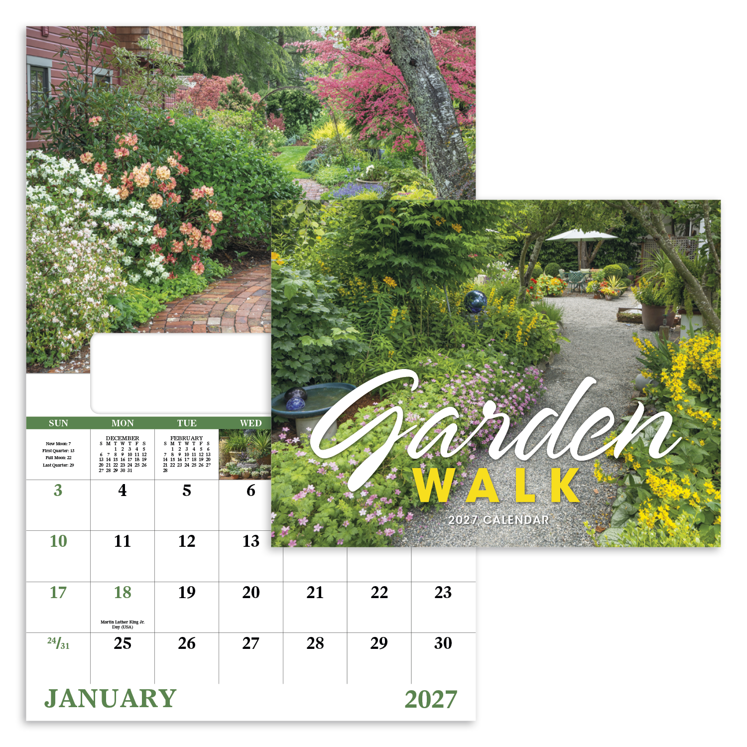 Garden Walk - Window Calendar