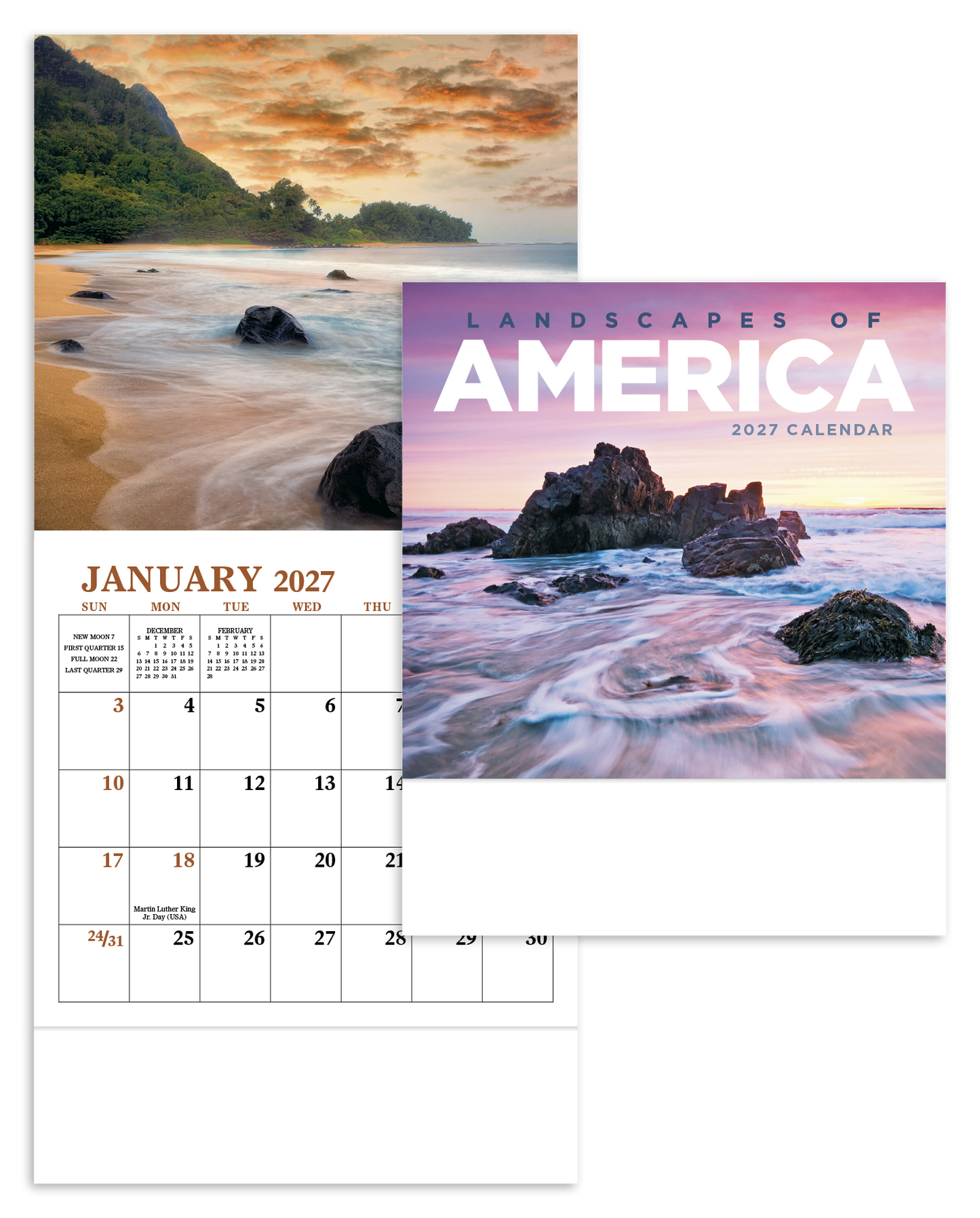 Landscapes of America - Mini Calendar