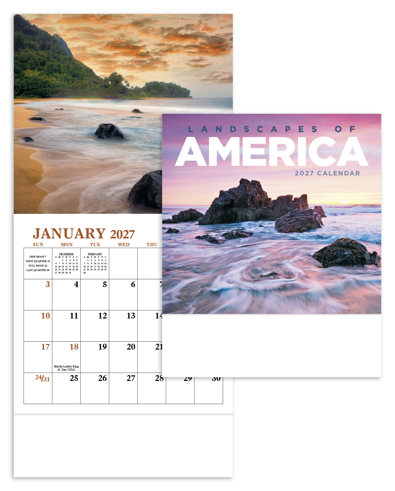 Landscapes of America - Mini Calendar