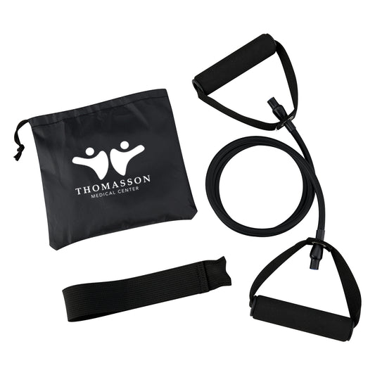 Custom logo Yoga Stretch Band In Carry Pouch