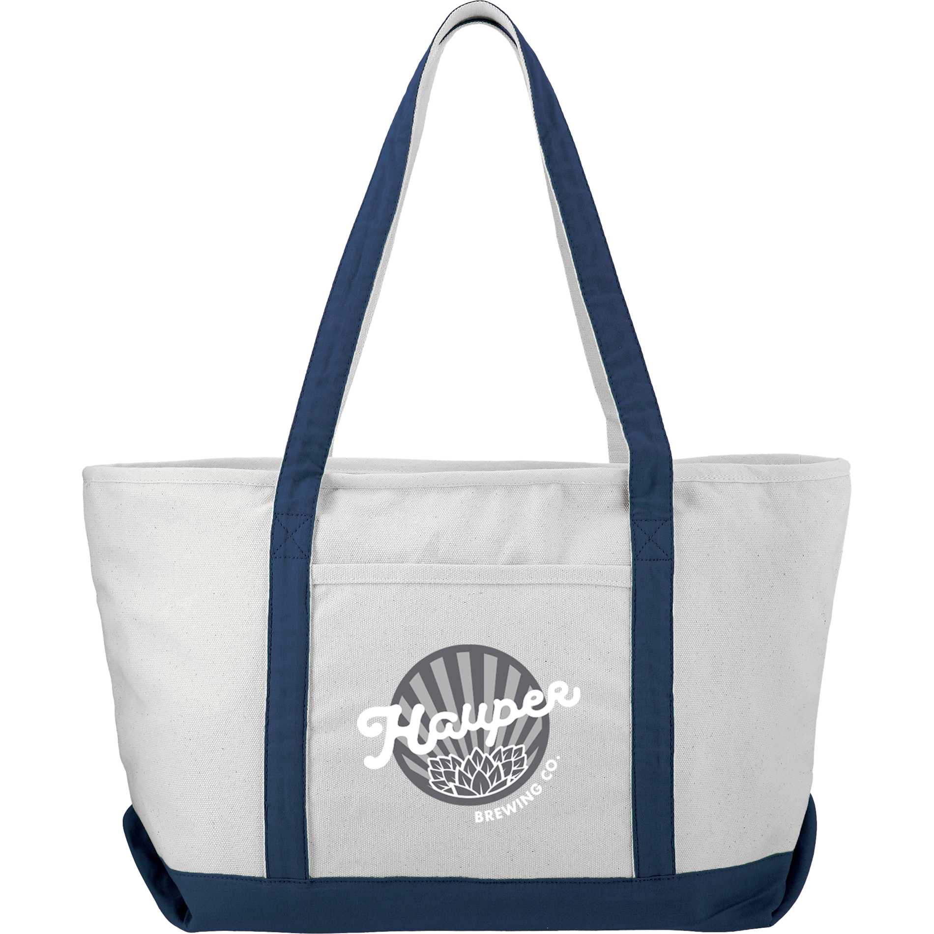 Baltic 18oz Cotton Canvas Zippered Tote