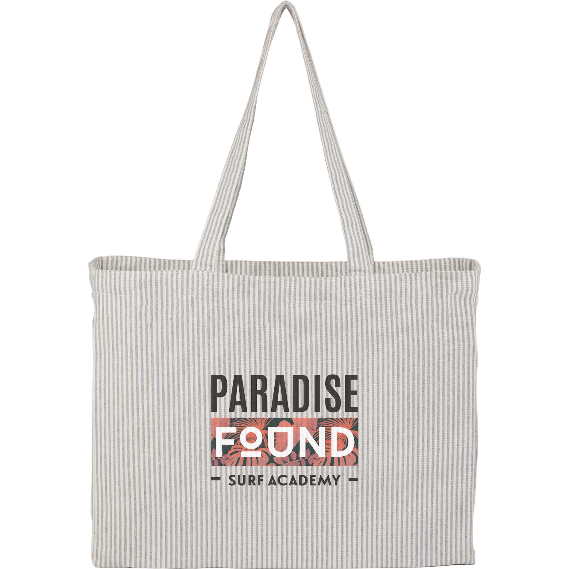 Striped Pacific Recycled Cotton Shopper Tote