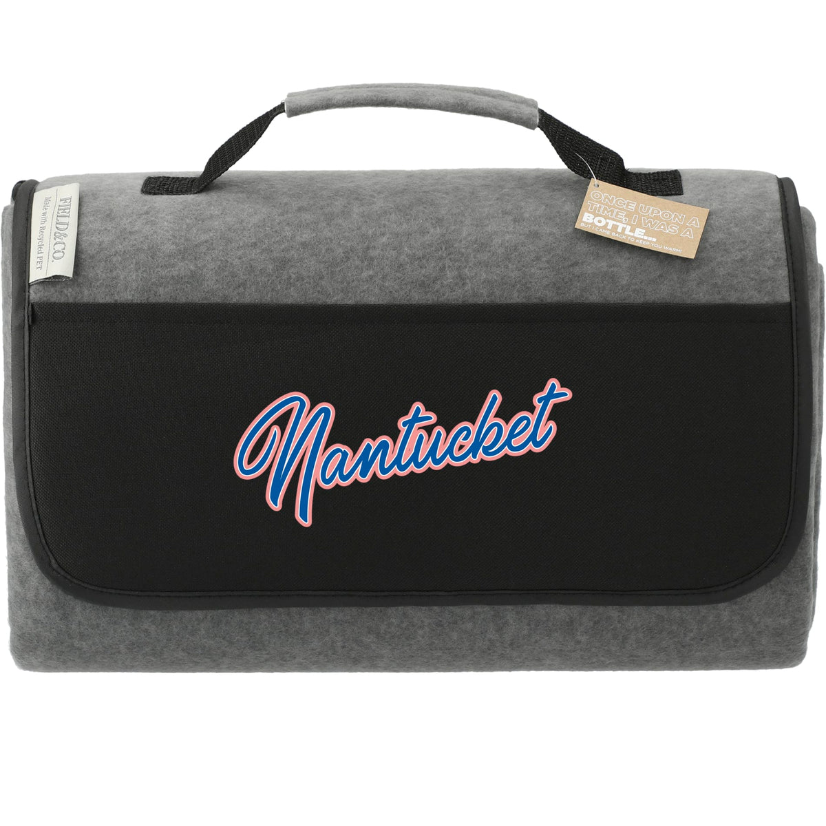 Custom logo Field & Co. Recycled PET Oversized Picnic Blanket
