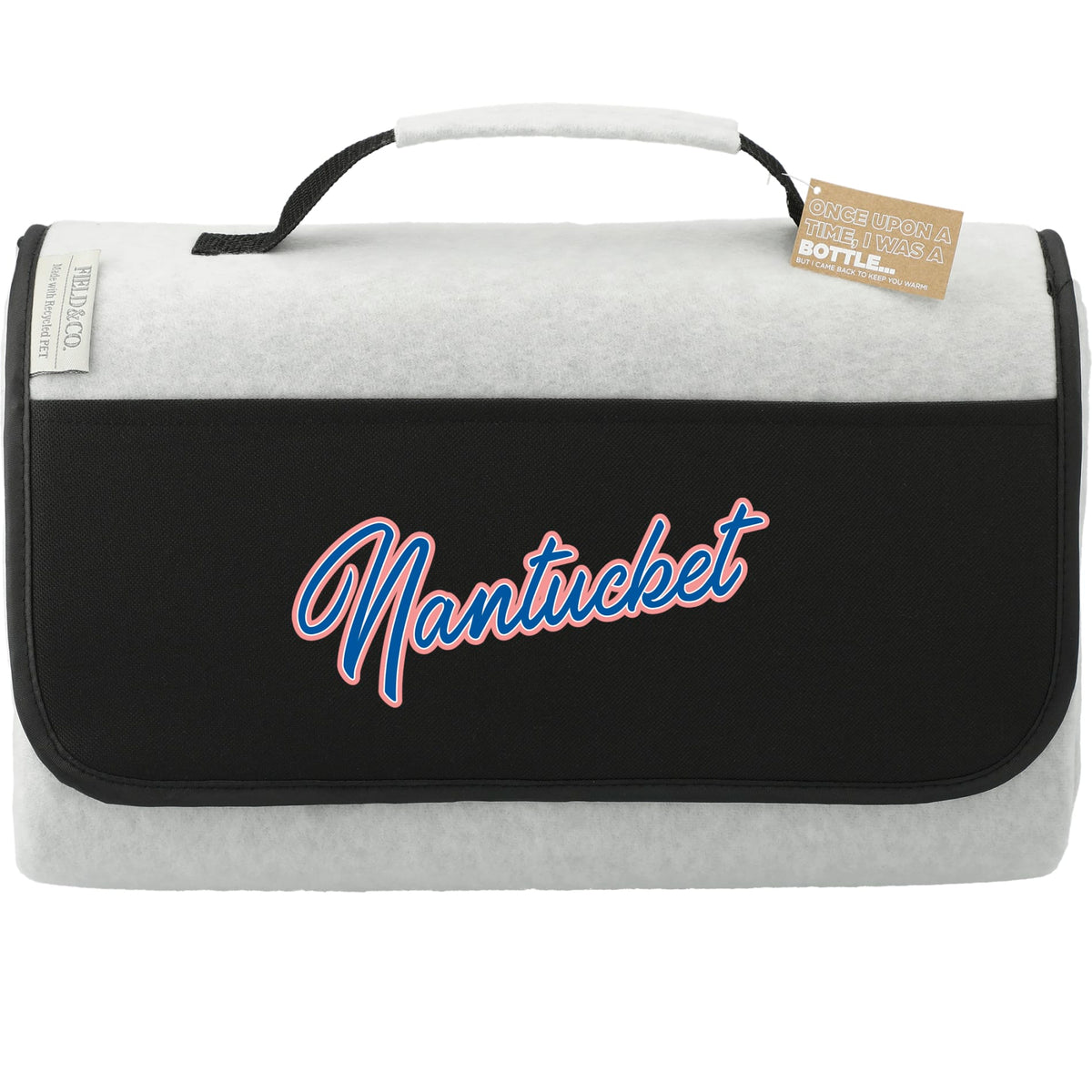 Custom logo Field & Co. Recycled PET Oversized Picnic Blanket