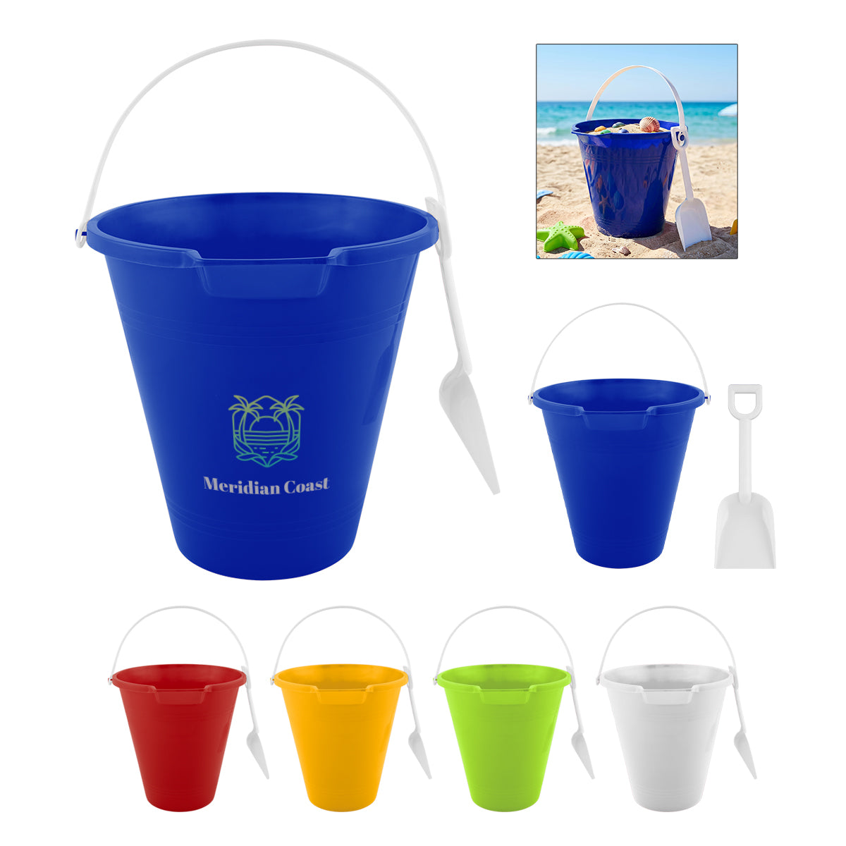 8 ¾" Sand Pail & Shovel Set