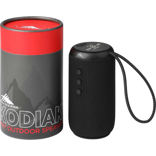 Custom logo High Sierra Kodiak IPX7 Outdoor Bluetooth Speaker