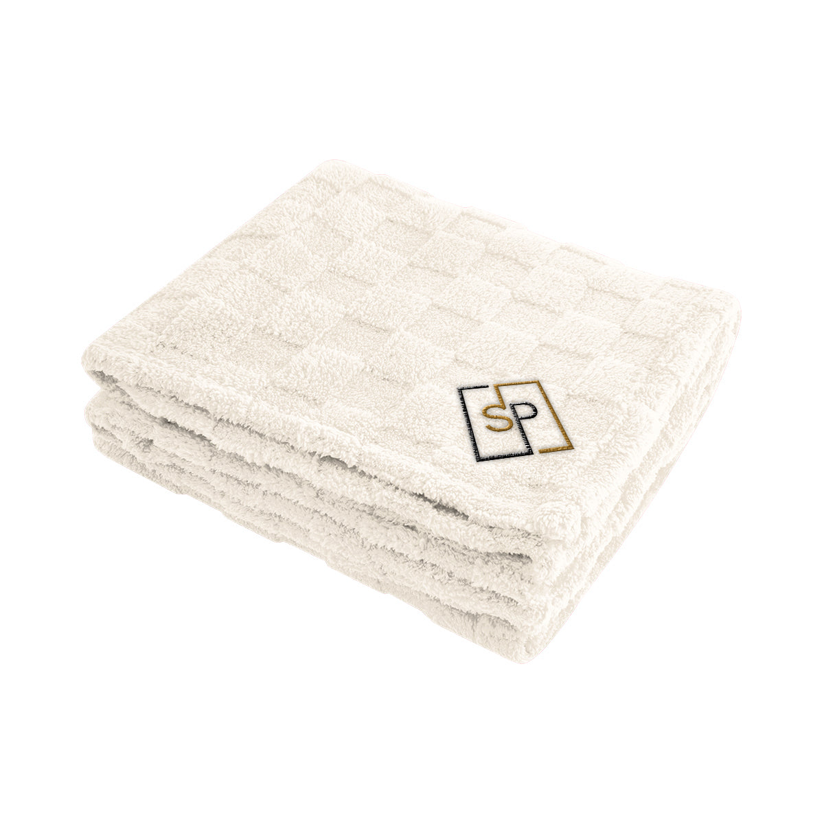 Checkered Sherpa rPET Blanket
