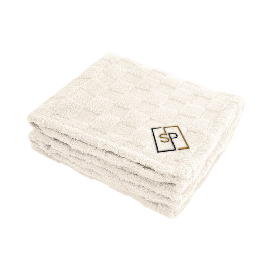 Checkered Sherpa rPET Blanket