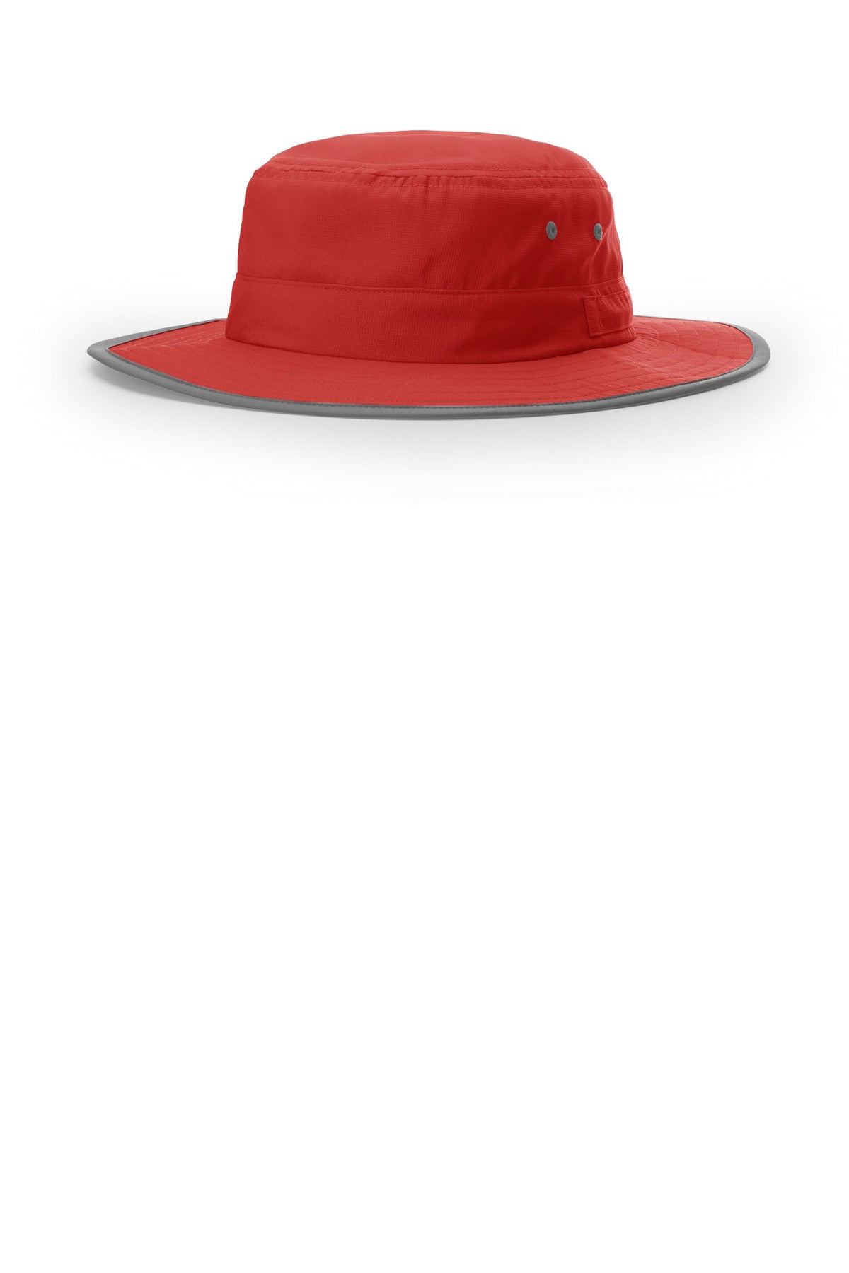 Custom logo Richardson Lite Wide Brim Hat 810 in Red