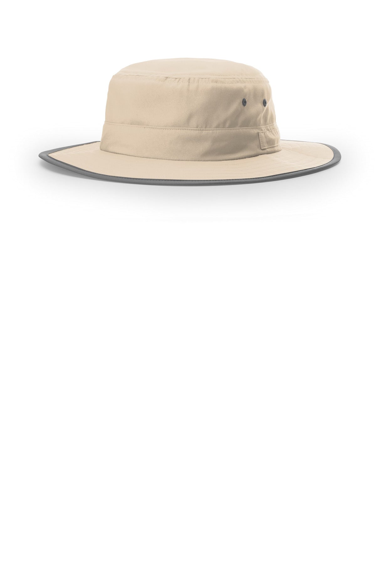 Custom logo Richardson Lite Wide Brim Hat 810 in Stone