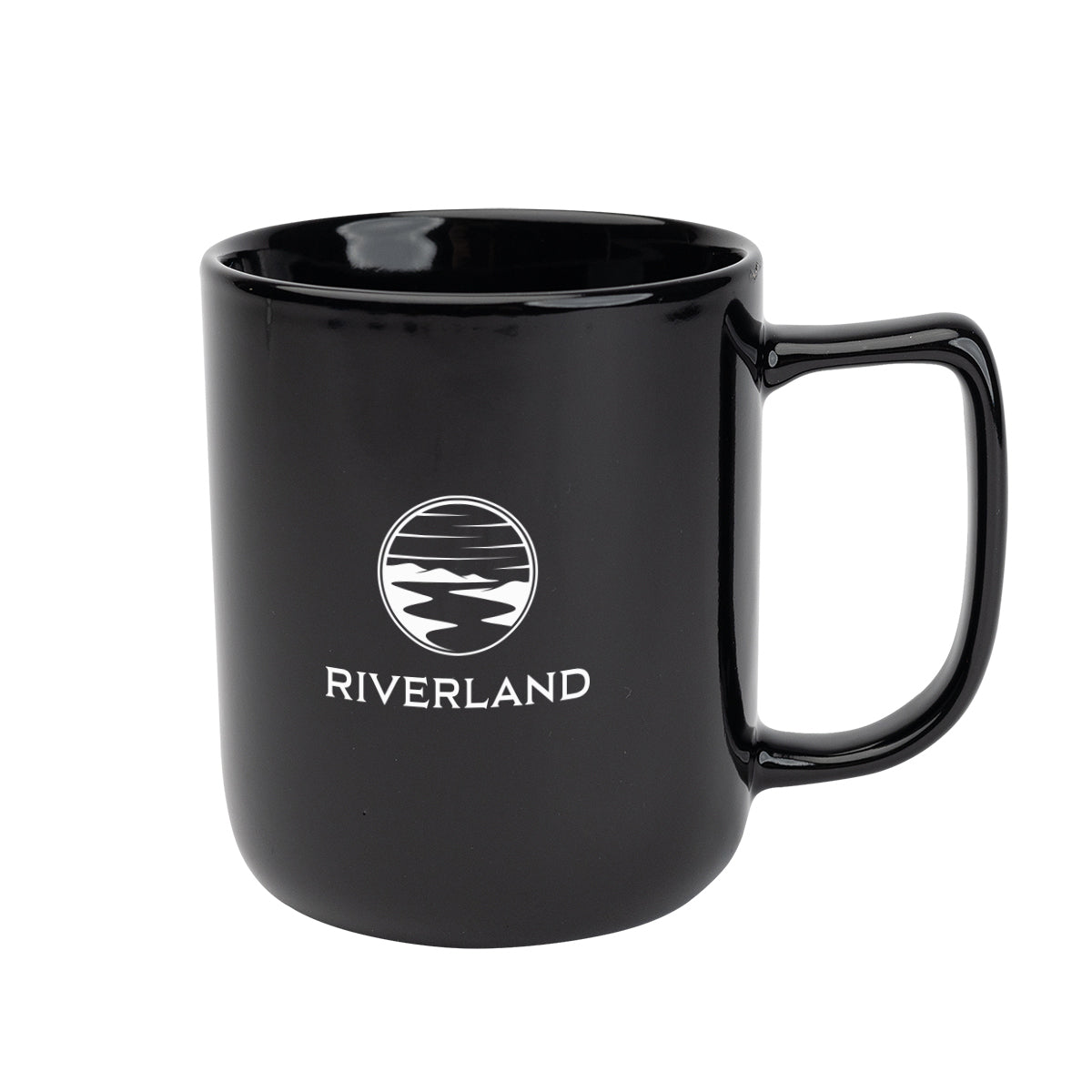 Custom logo 12 Oz. Delton Ceramic Mug