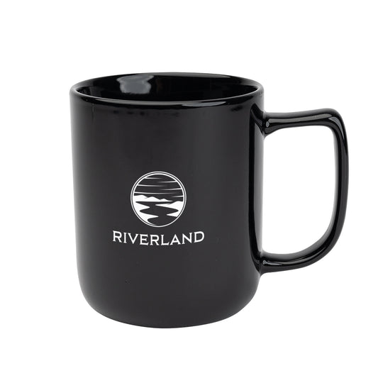 Custom logo 12 Oz. Delton Ceramic Mug