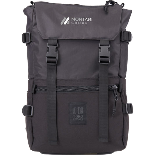 Custom logo Topo Designs Recycled Rover 15" Laptop Backpack