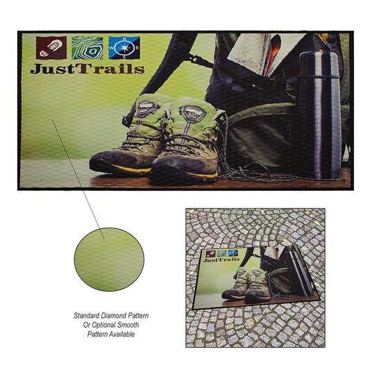 Custom logo 3' x 5' Floor Impressions™ Indoor Floor Mat