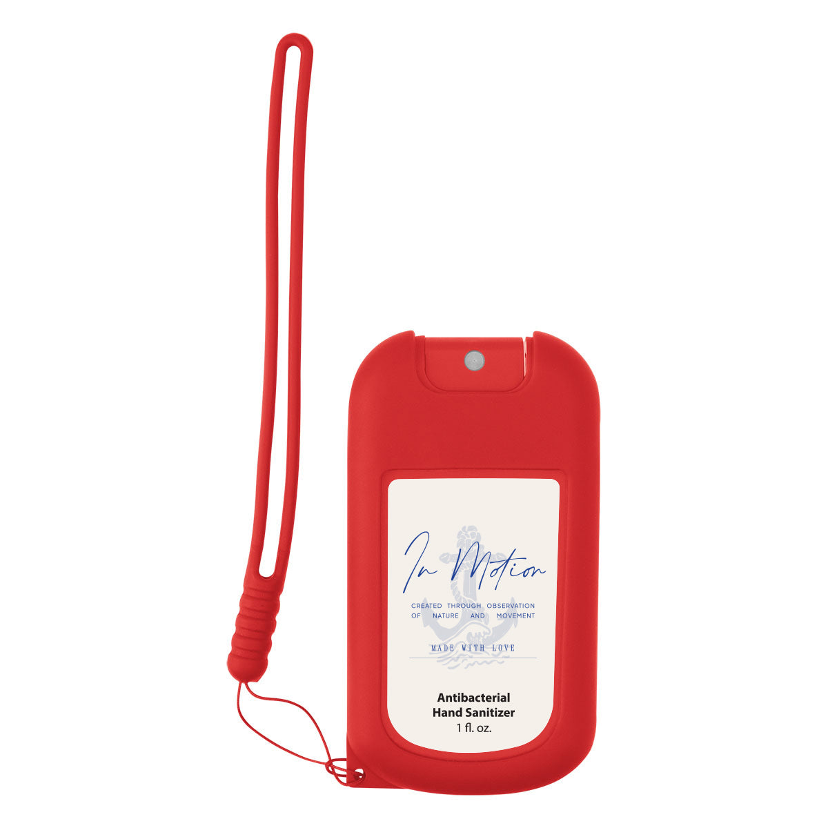 1 Oz. Hand Sanitizer With Silicone Case