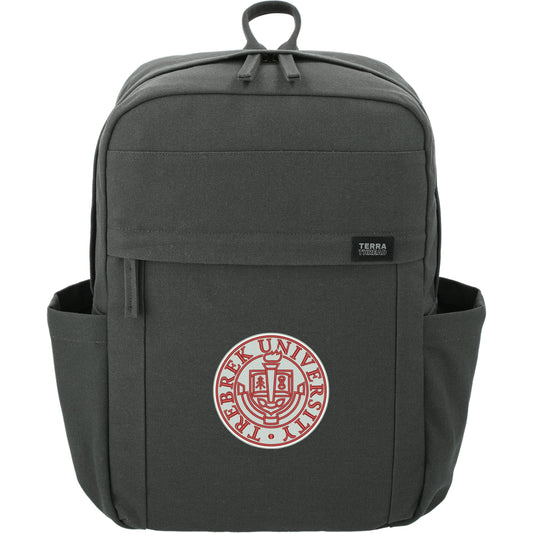 Custom logo Terra Thread Fairtrade Earth 15" Computer Backpck