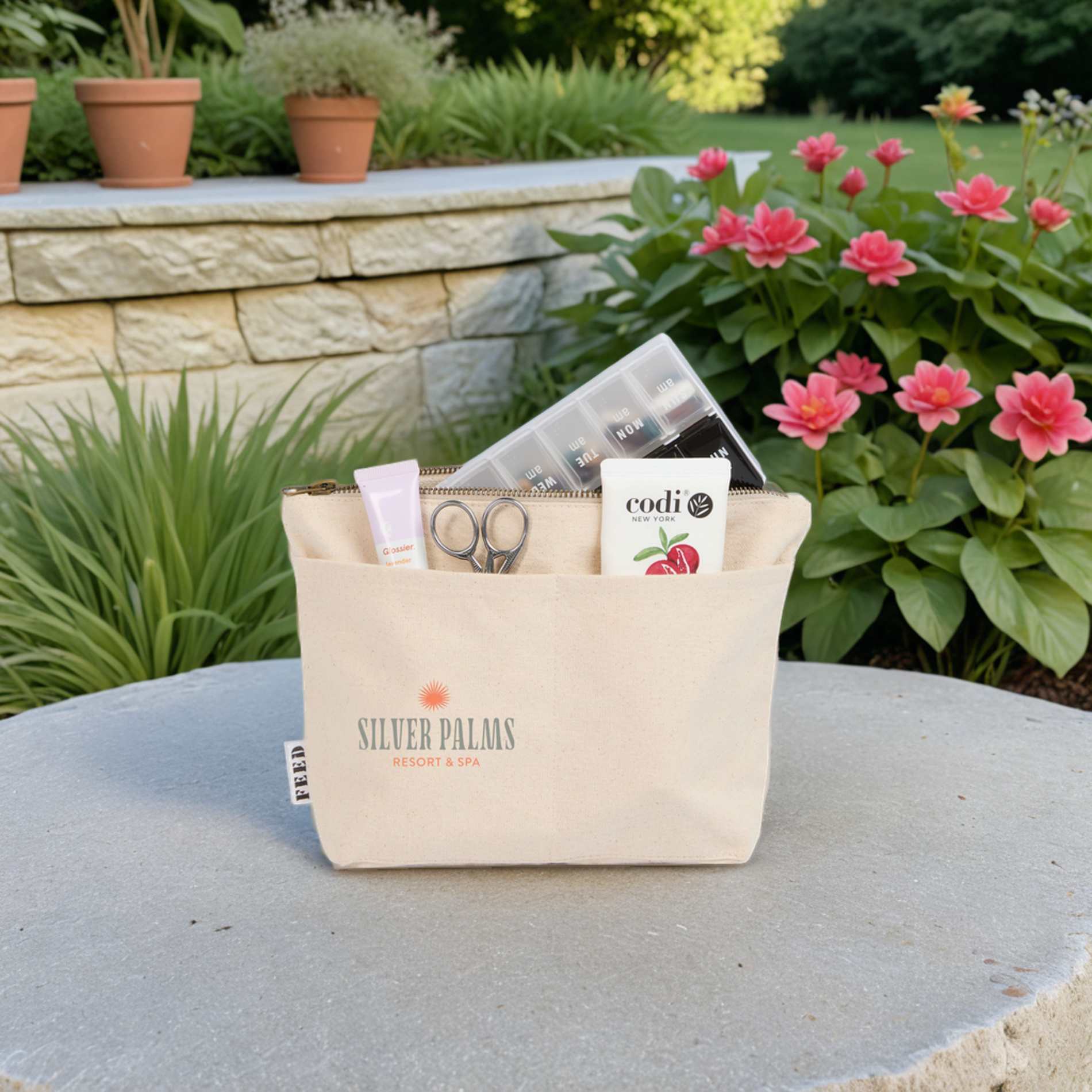 FEED Organic Cotton Pouch