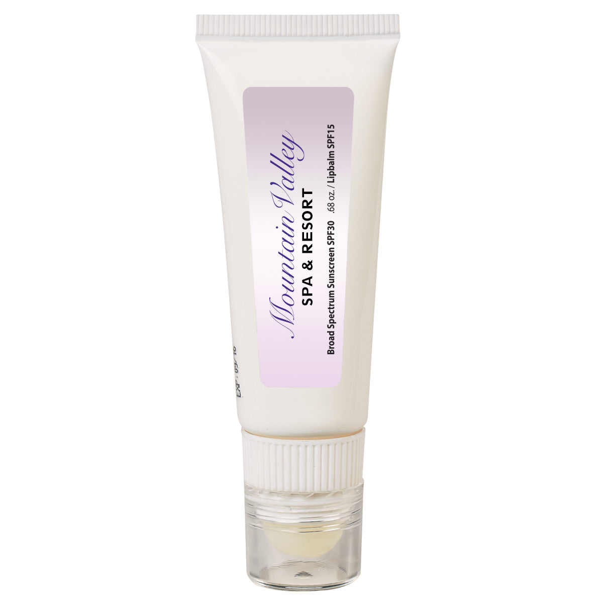 Lip Balm And Sunscreen Tube