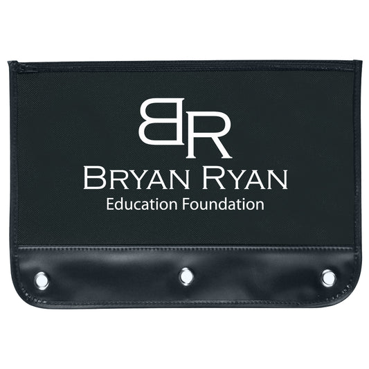 Custom logo Zippered Pencil Case