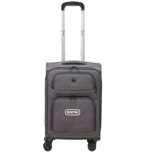 Custom logo Wenger RPET 21" Graphite Carry-On