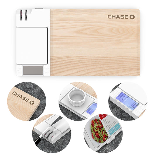 Custom logo Powerstick SousChef: 5-In-1 Cutting Board
