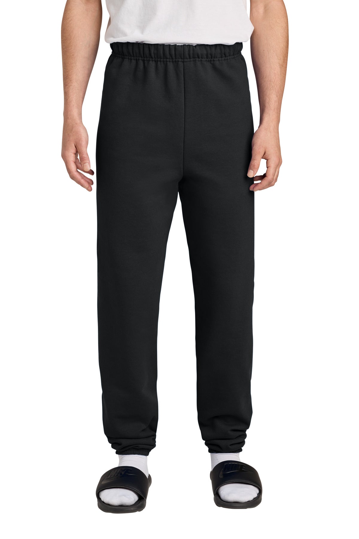 Custom logo Jerzees® - NuBlend® Sweatpant.  973M in Black