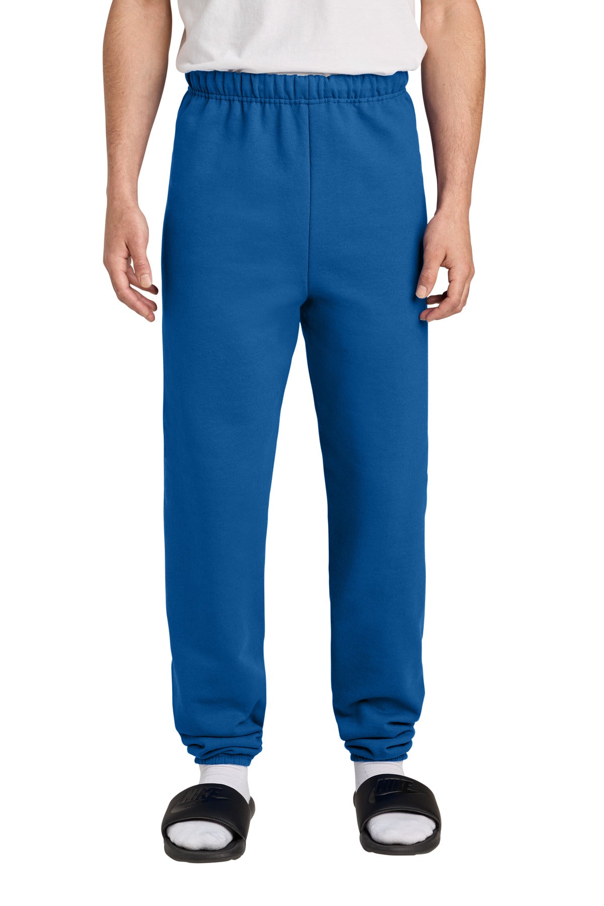 Custom logo Jerzees® - NuBlend® Sweatpant.  973M in Royal