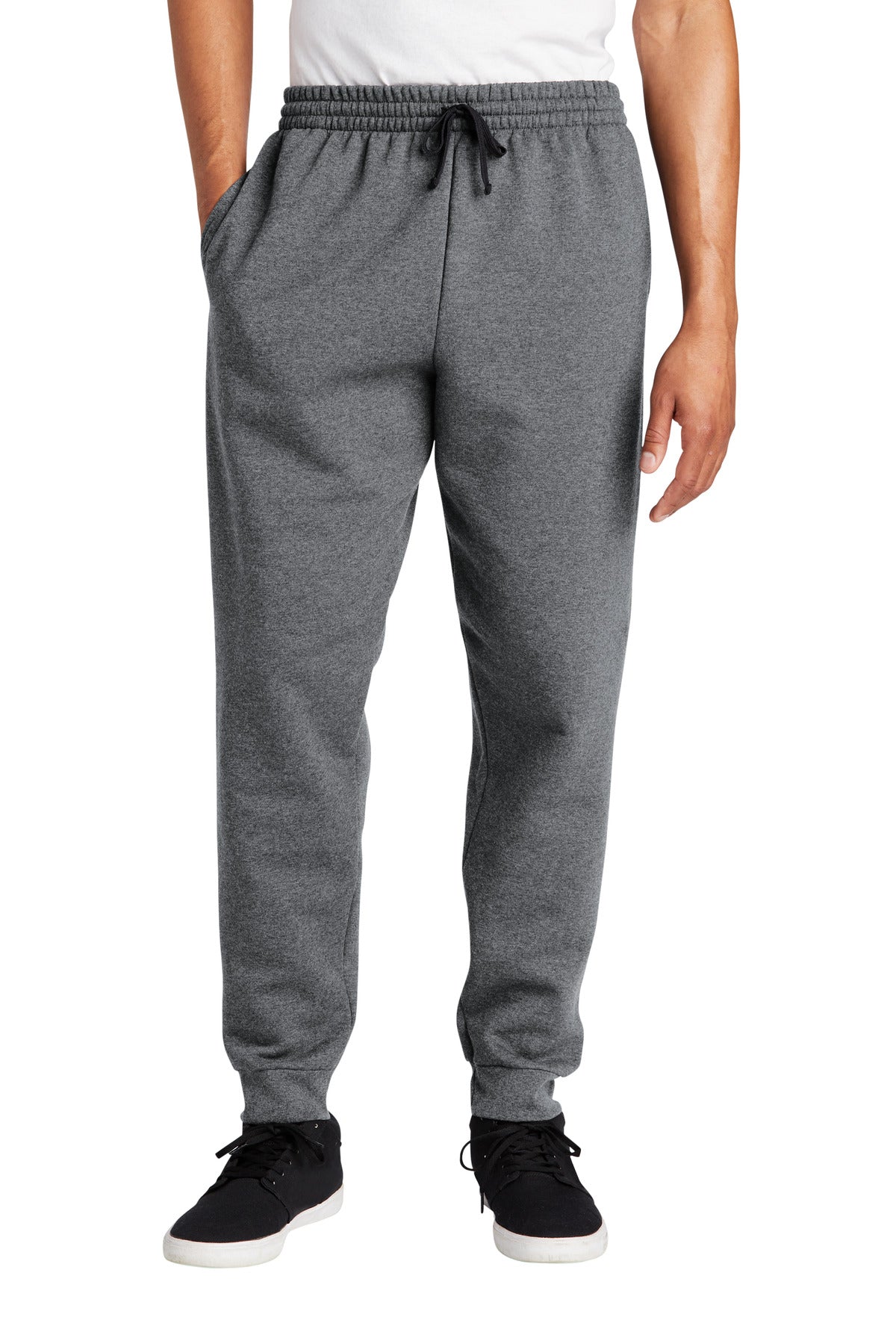 Custom logo Jerzees® NuBlend® Fleece Jogger 975MP in Athletic Heather