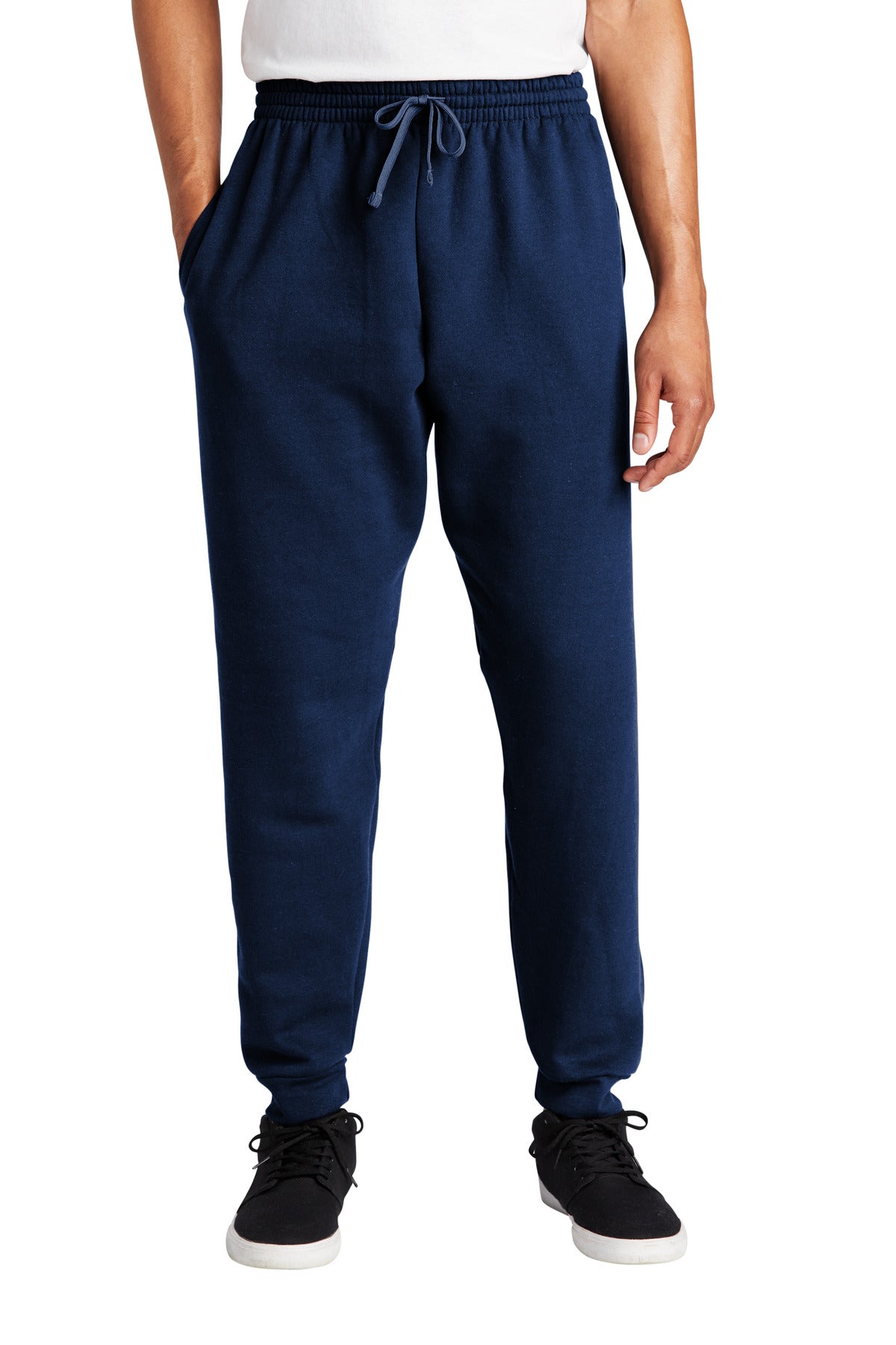 Custom logo Jerzees® NuBlend® Fleece Jogger 975MP in J.Navy
