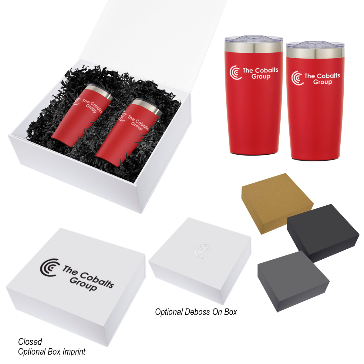 20 Oz. Two-Tone Himalayan Recycled Tumbler Gift Set