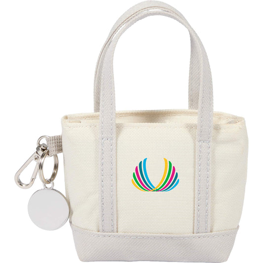 Custom logo Mini Tote Bag Charm
